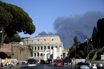 Italie : Rome qualifiée de « bombe écologique » suite à de multiples incendies