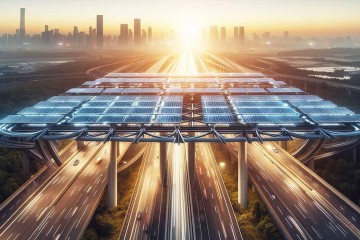 Les autoroutes de la planète pourraient accueillir plus 52 milliards de panneaux solaires