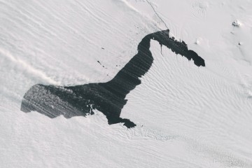 Critical Antarctica glacier appears to be smoking in rare view from space