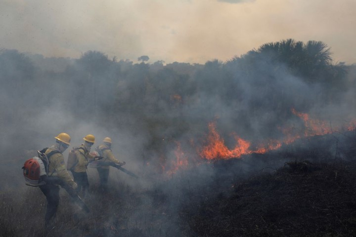Brazil's Amazon sees worst August fires in over a decade