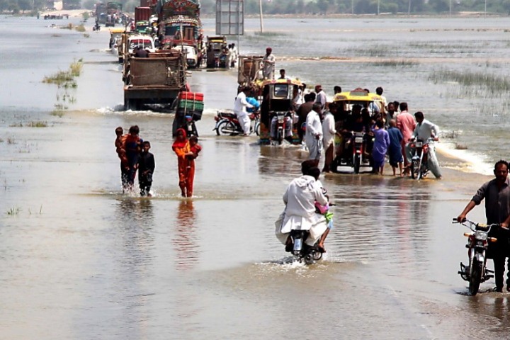 Le Pakistan inondé est victime d’une sinistre injustice climatique