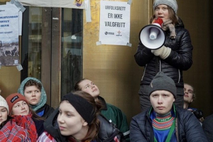 Norvège : Greta Thunberg proteste contre un projet controversé de parc éolien