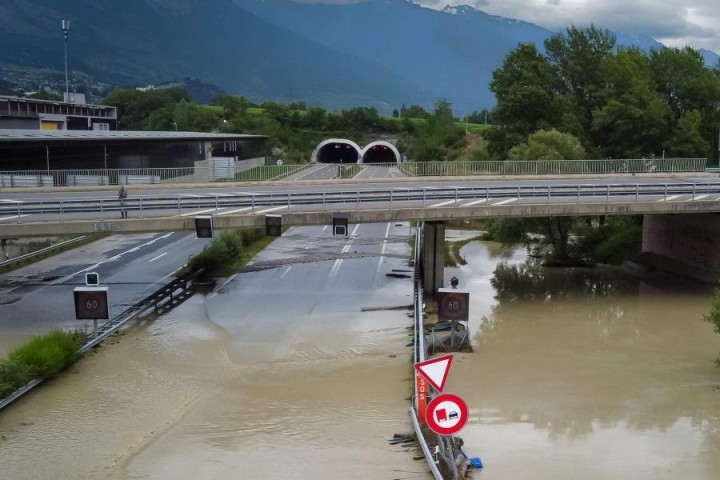 Sept morts dans les intempéries qui ont frappé la Suisse, la France et l’Italie