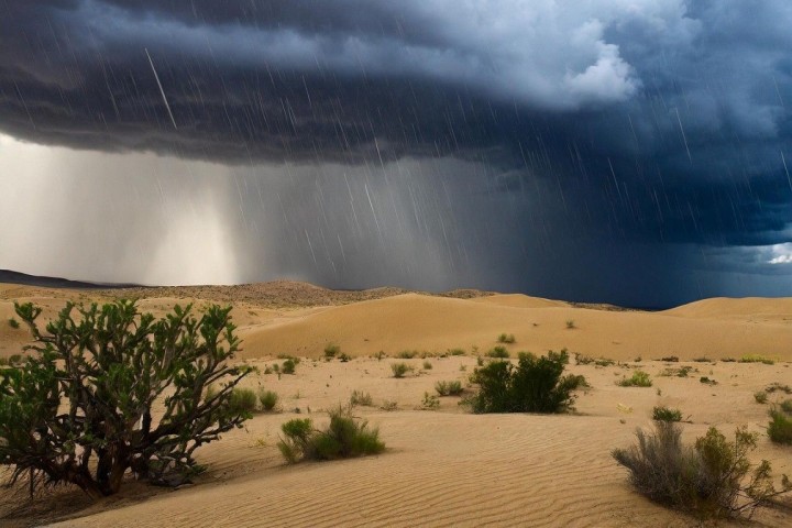 Les pluies atypiques de ces derniers mois transforment le Sahara en une oasis de verdure ! Les images sont incroyables !